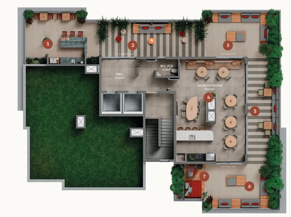 Apartamento, 2 quartos, 61 m² - Foto 8