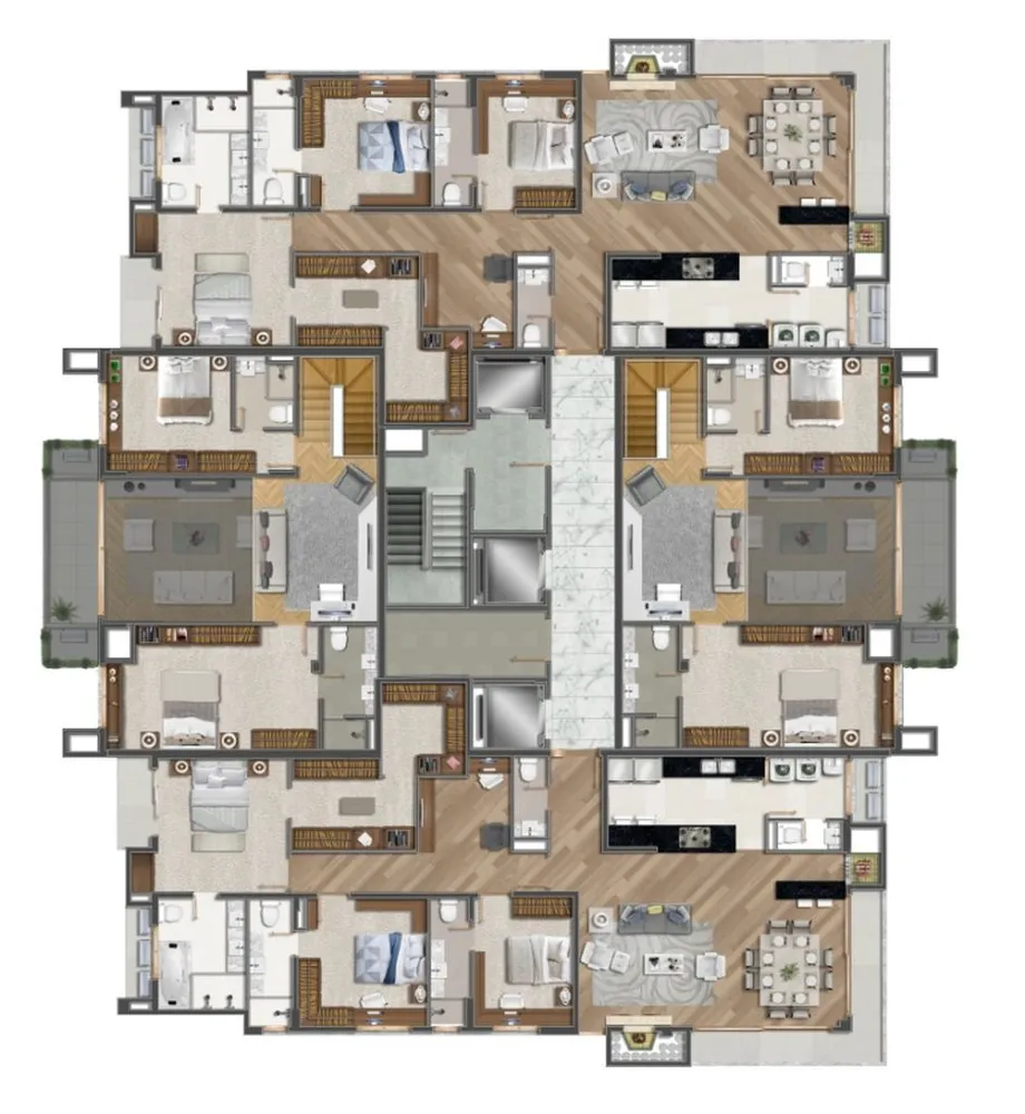 Apartamento, 3 quartos, 182 m² - Foto 6