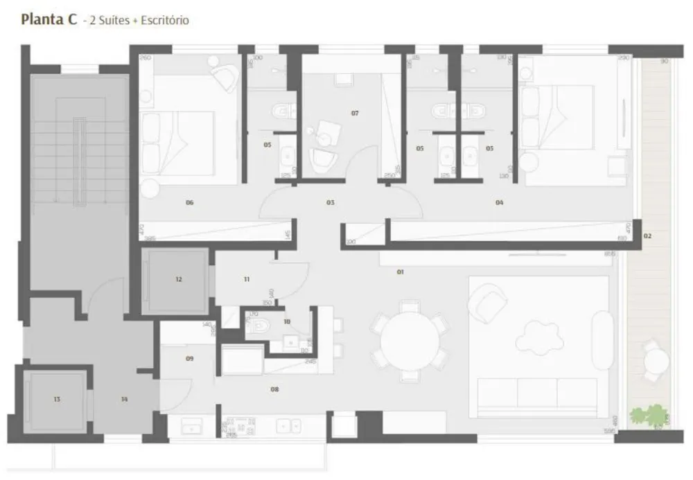 Apartamento, 3 quartos, 132 m² - Foto 8