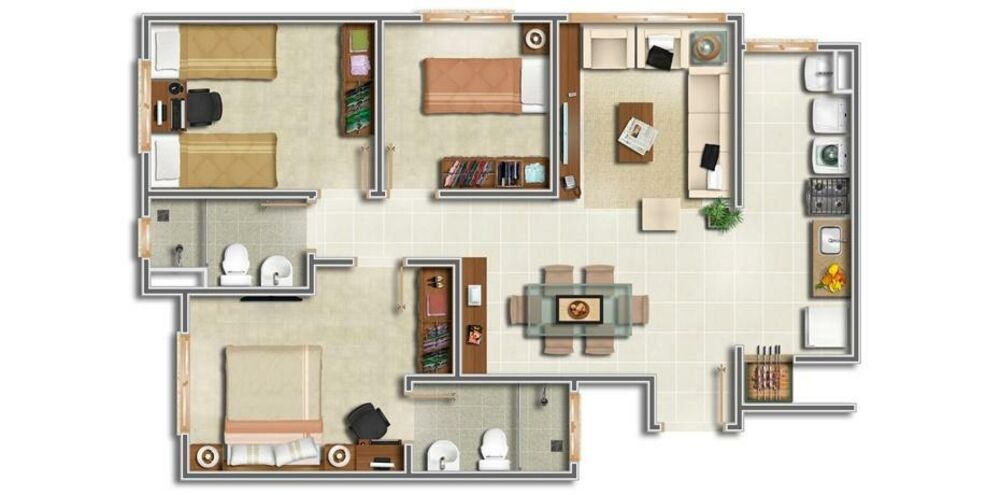 Apartamento à venda com 3 quartos, 72m² - Foto 25