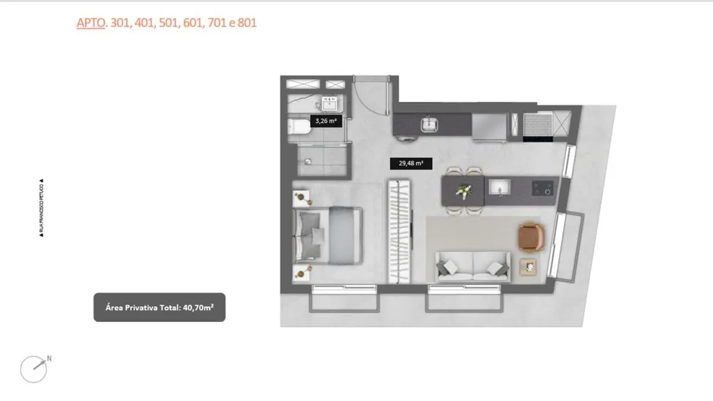 Apartamento, 1 quarto, 87 m² - Foto 12