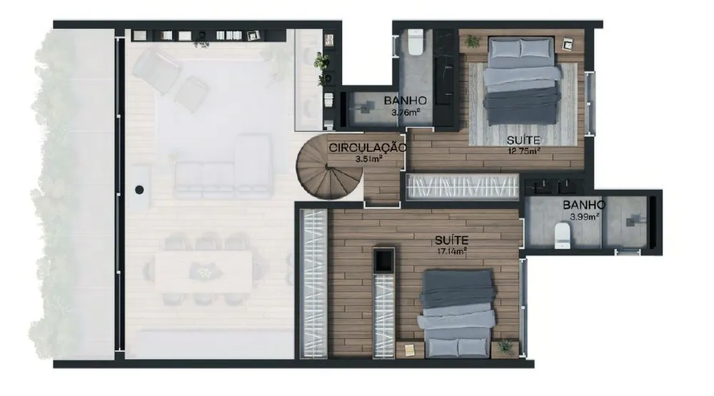 Apartamento, 2 quartos, 112 m² - Foto 10