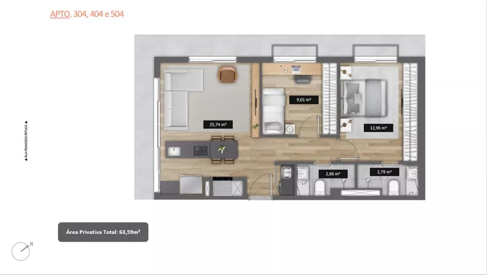 Kitnet-Studio, 41 m² - Foto 32