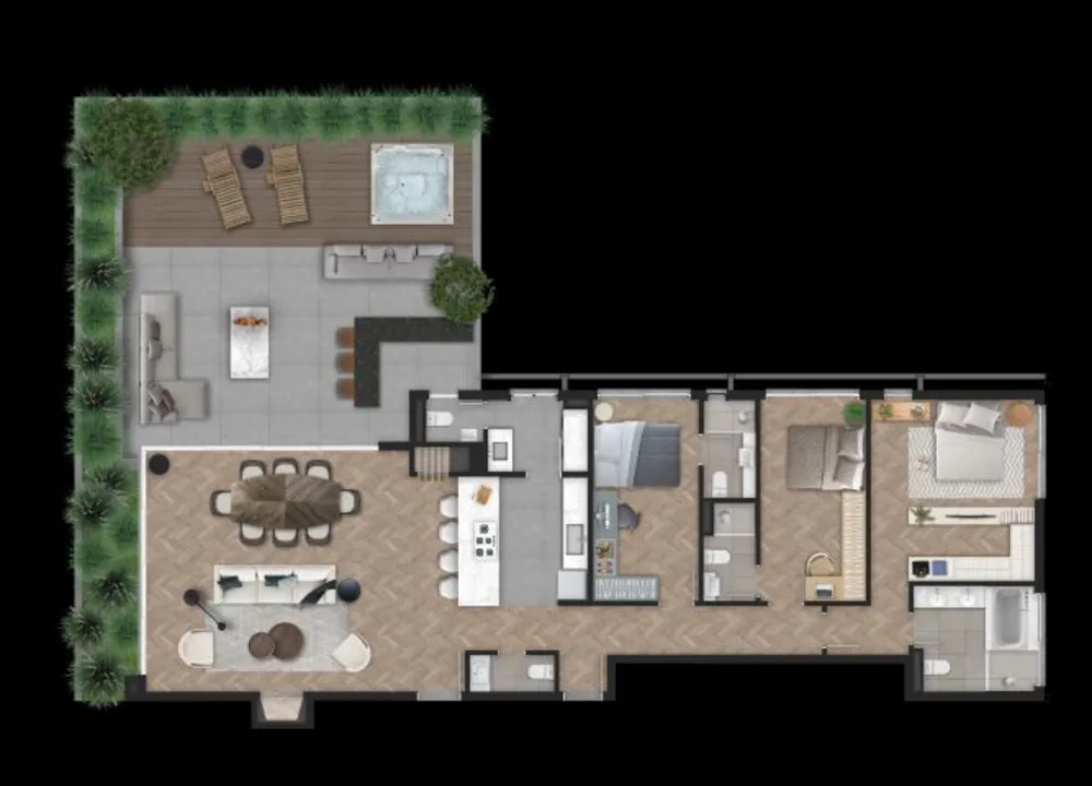 Apartamento, 3 quartos, 170 m² - Foto 7