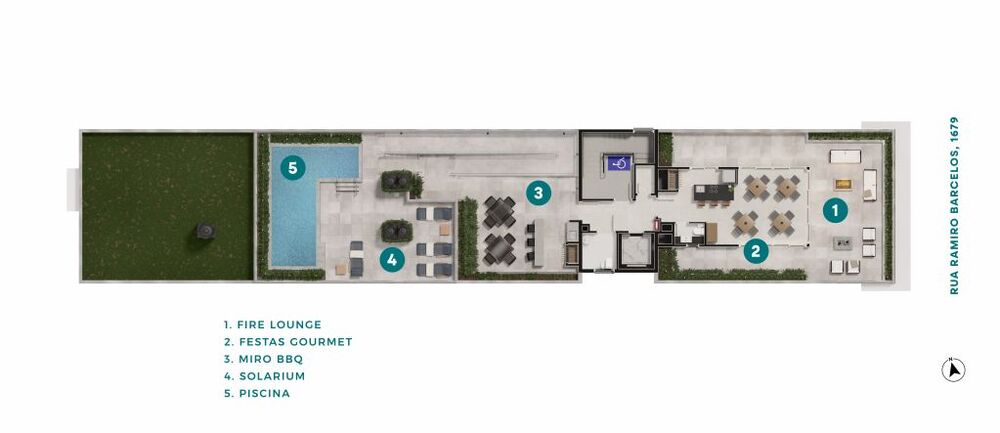 Apartamento à venda com 2 quartos, 66m² - Foto 4