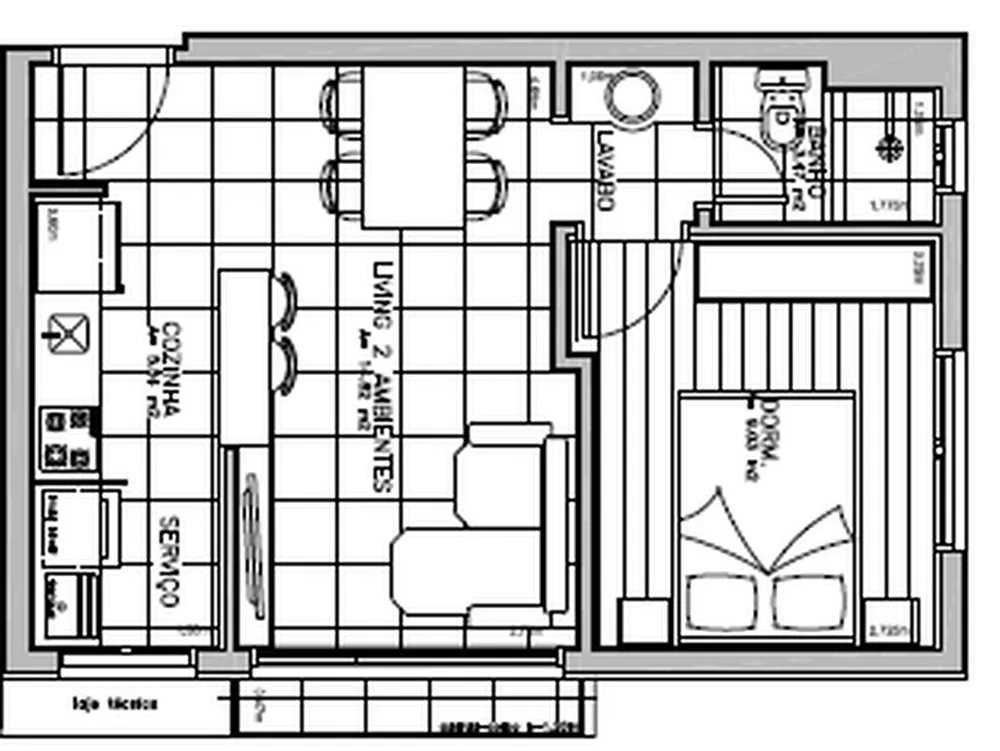 Apartamento, 1 quarto, 40 m² - Foto 10