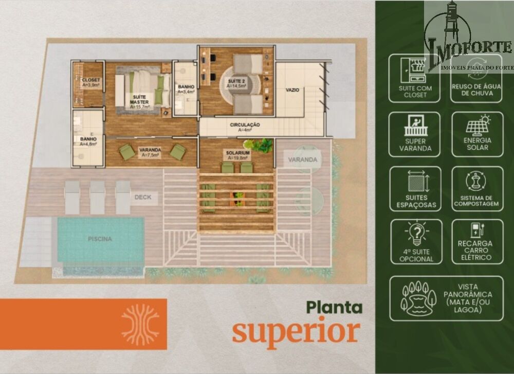 Casa de Condomínio, 3 quartos - Foto 4