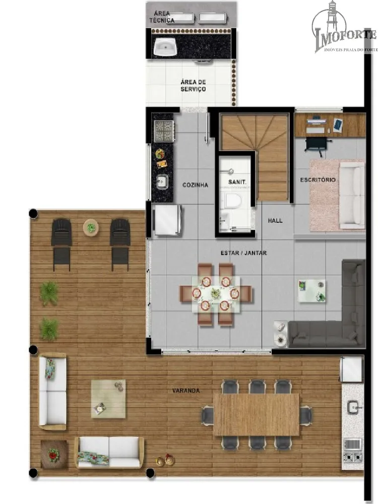 Casa de Condomínio, 3 quartos - Foto 8