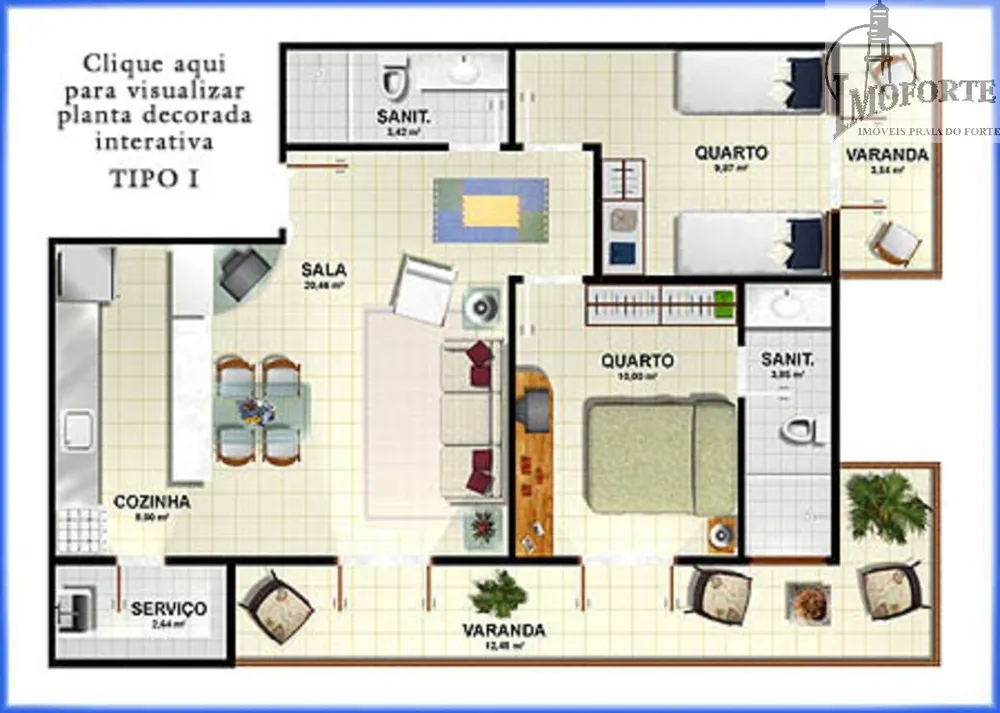 Apartamento, 2 quartos, 105 m² - Foto 8