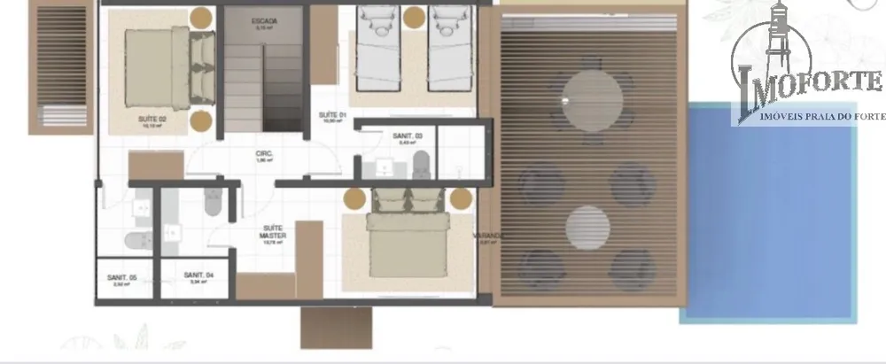 Casa de Condomínio, 4 quartos - Foto 6
