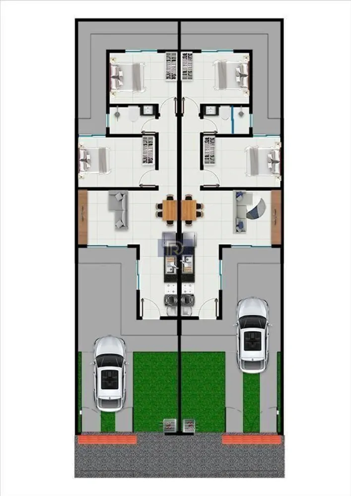 Casa, 2 quartos, 48 m² - Foto 16