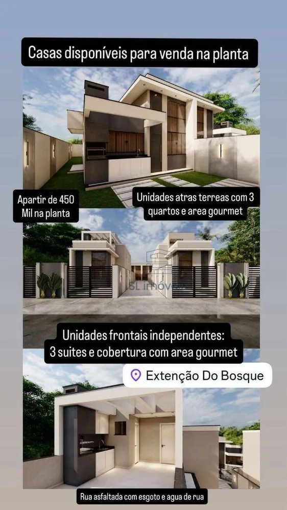 Casa, 3 quartos - Foto 2