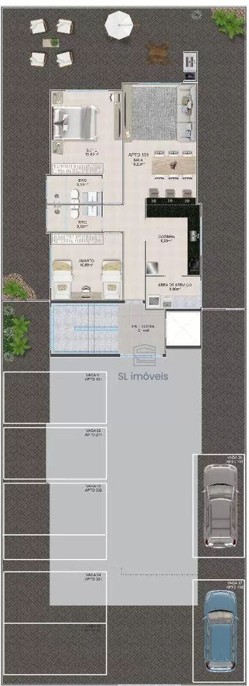 Apartamento, 3 quartos, 78 m² - Foto 13