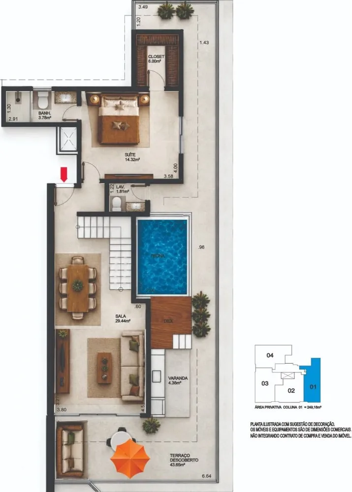Apartamento, 3 quartos, 135 m² - Foto 10