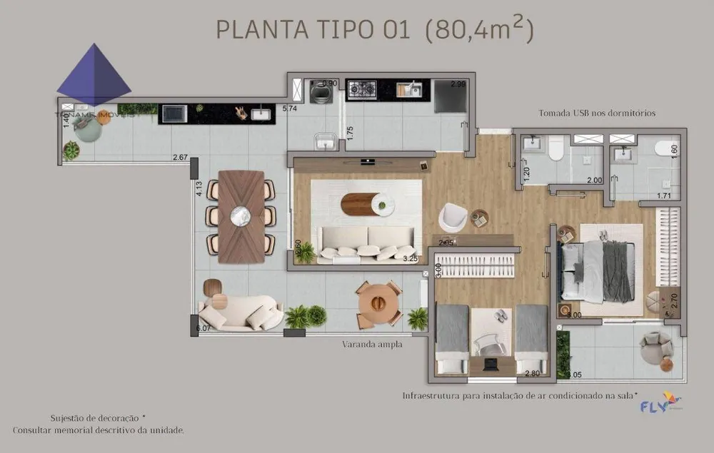 Apartamento, 2 quartos, 70 m² - Foto 16