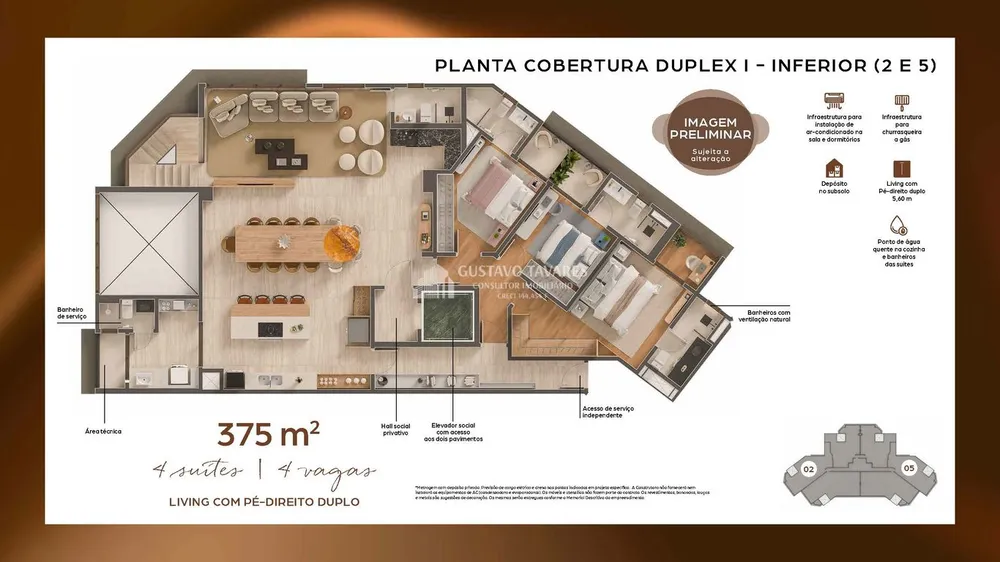 Apartamento, 3 quartos, 156 m² - Foto 8