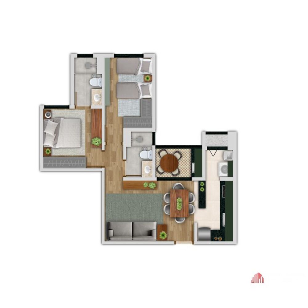 Apartamento, 2 quartos, 68 m² - Foto 23