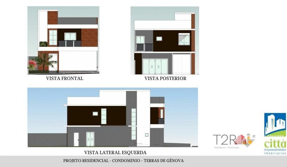 Casa de Condomínio, 3 quartos - Foto 1