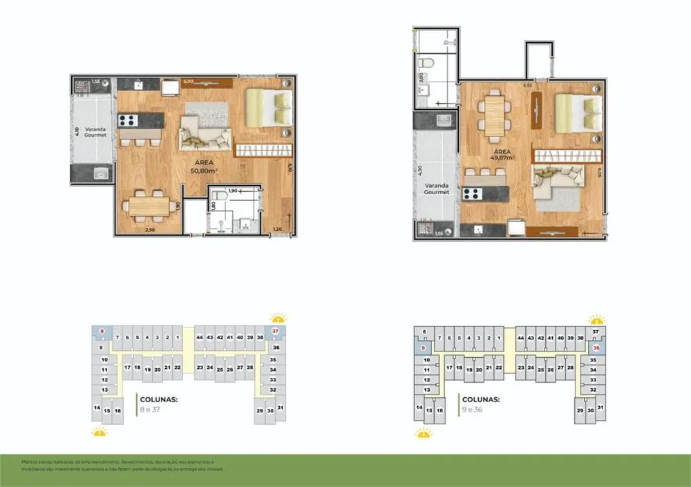 Flat/Apart Hotel, 1 quarto - Foto 7