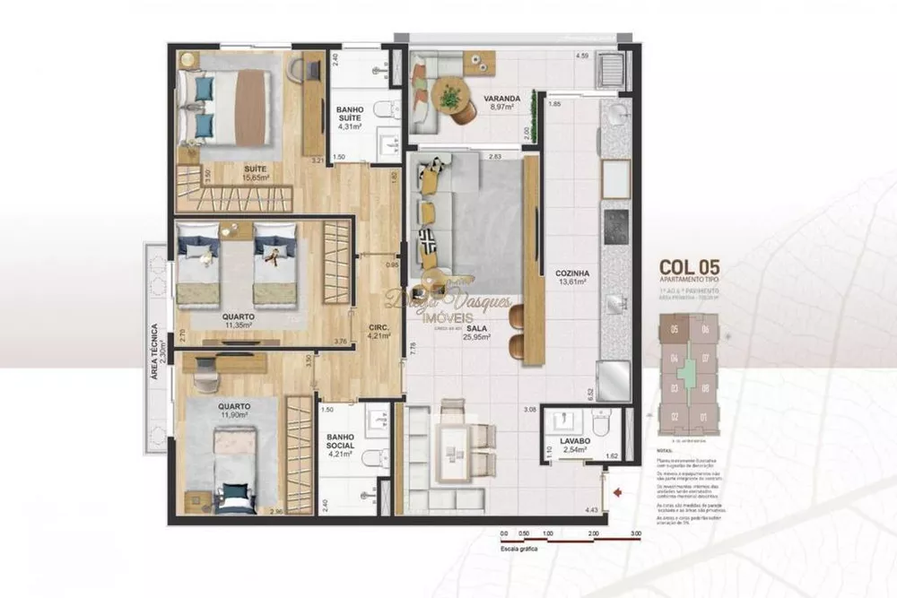 Apartamento, 2 quartos - Foto 15
