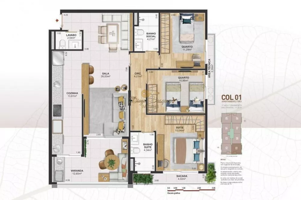Apartamento, 2 quartos - Foto 8