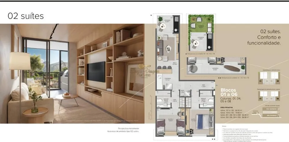 Apartamento, 2 quartos, 68 m² - Foto 7