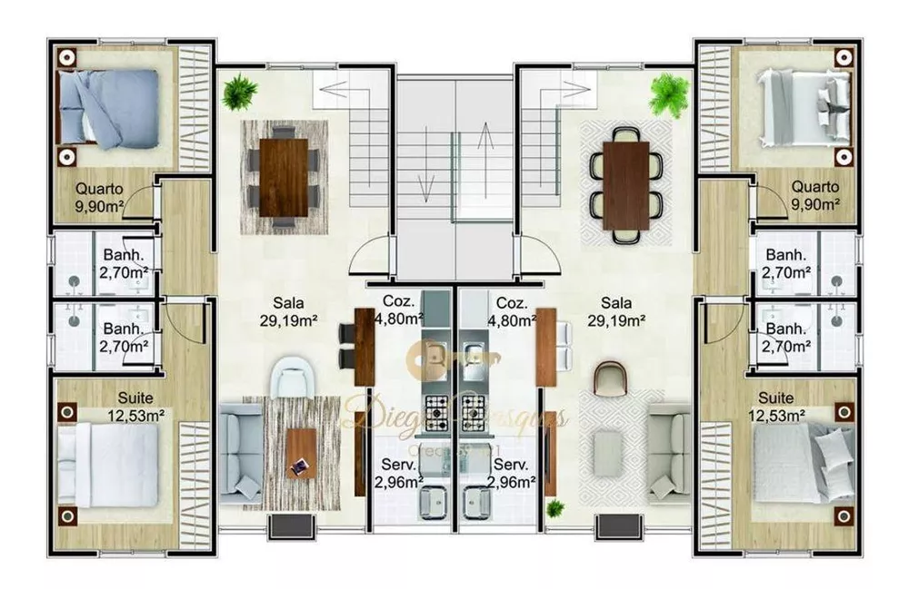 Cobertura, 3 quartos, 134 m² - Foto 21