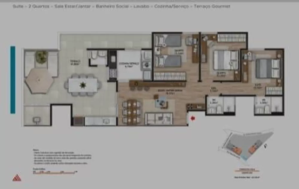 Apartamento, 2 quartos, 55 m² - Foto 10