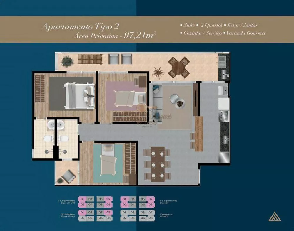 Apartamento, 3 quartos, 97 m² - Foto 10
