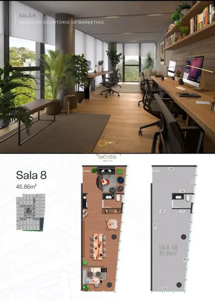 Sala-Conjunto, 27 m² - Foto 4
