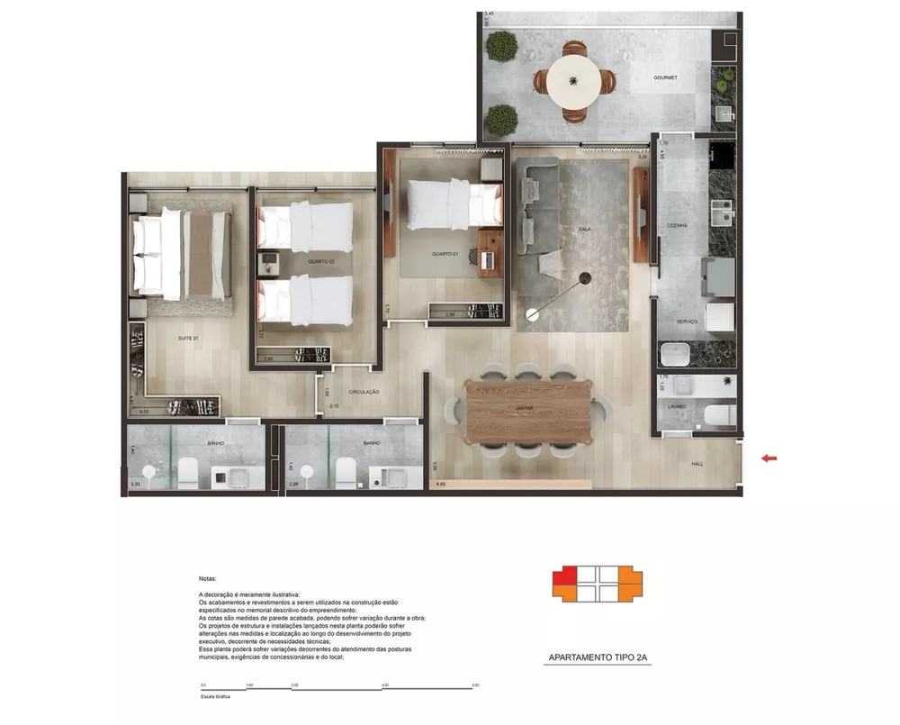 Apartamento, 2 quartos, 85 m² - Foto 18