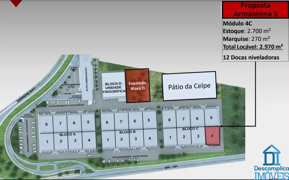 Depósito-Galpão-Armazém para alugar com 3 quartos, 3502m² - Foto 2