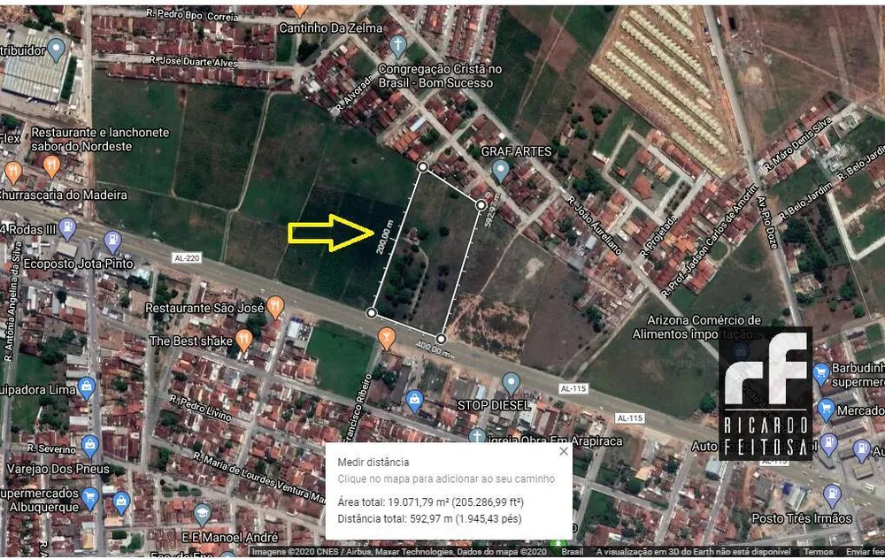 Terreno, 2 hectares - Foto 1
