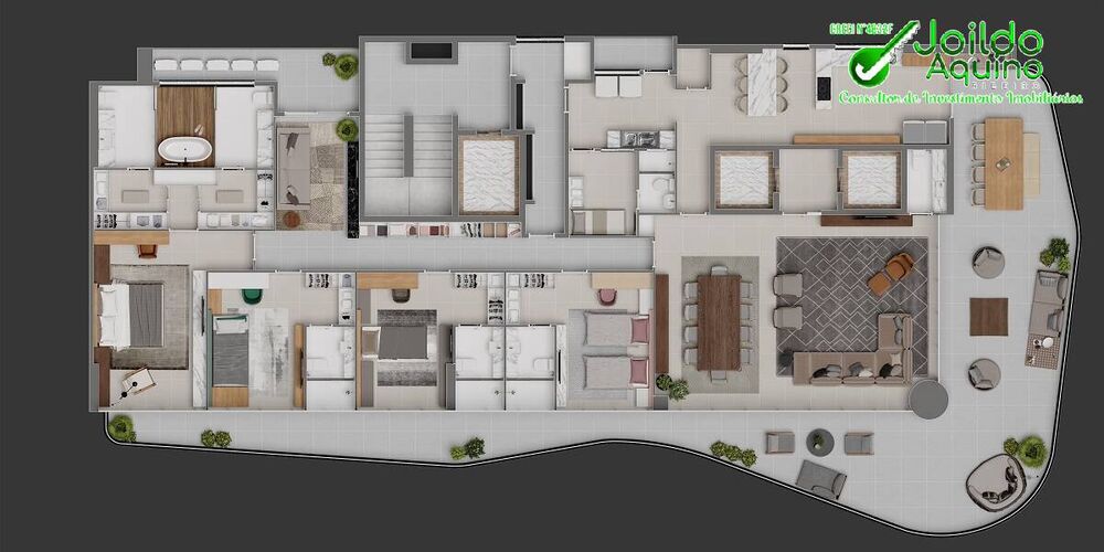 Apartamento, 4 quartos, 355 m² - Foto 4
