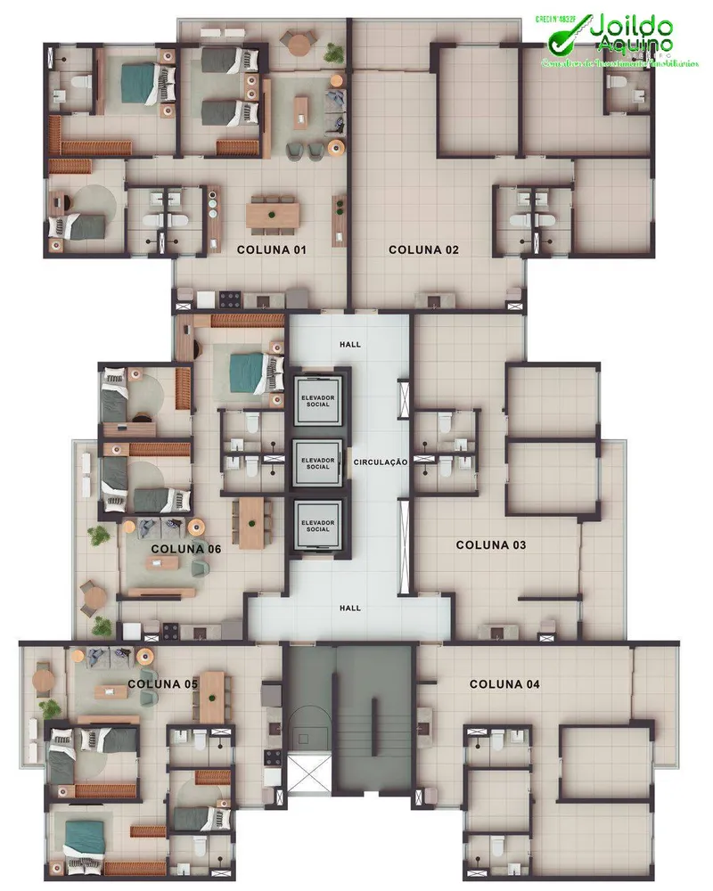 Apartamento, 3 quartos, 68 m² - Foto 5