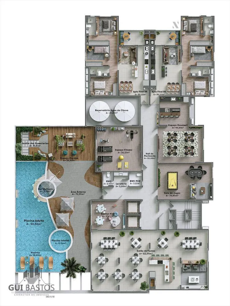 Apartamento, 3 quartos, 87 m² - Foto 4