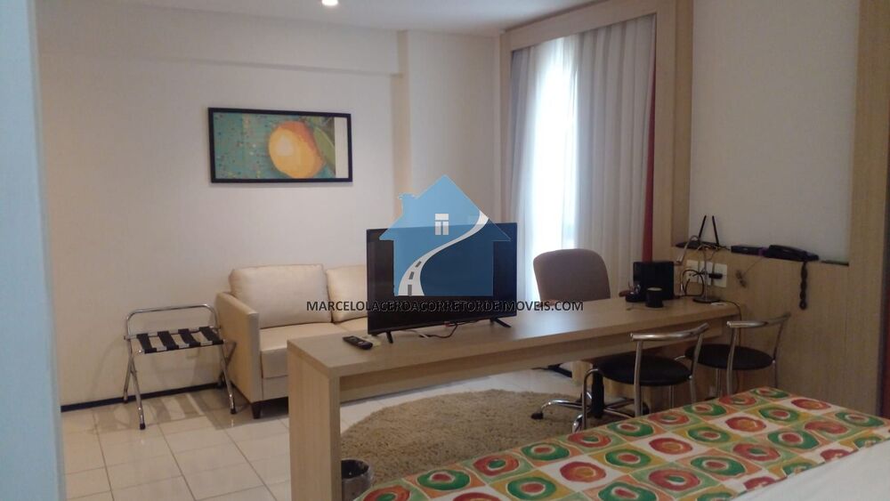 Flat/Apart Hotel à venda com 1 quarto, 28m² - Foto 1
