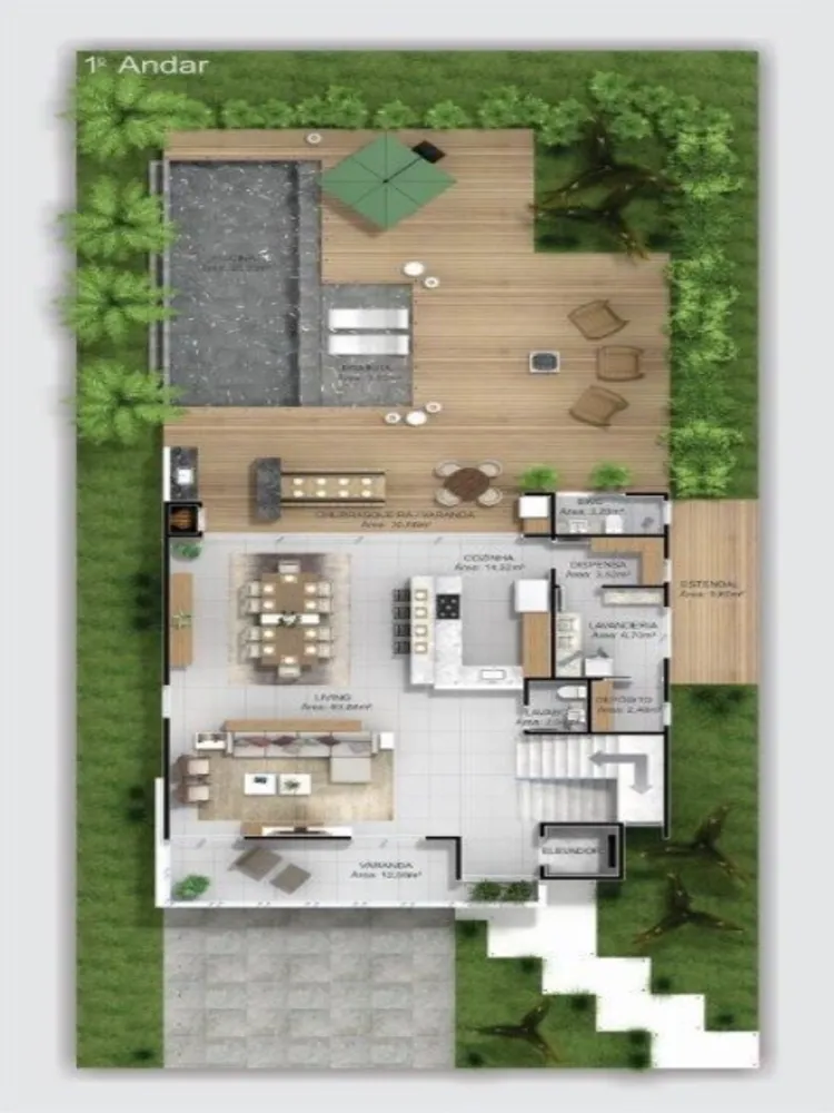 Sobrado, 4 quartos, 440 m² - Foto 14