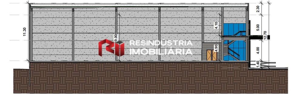 Depósito-Galpão-Armazém para alugar, 756m² - Foto 2