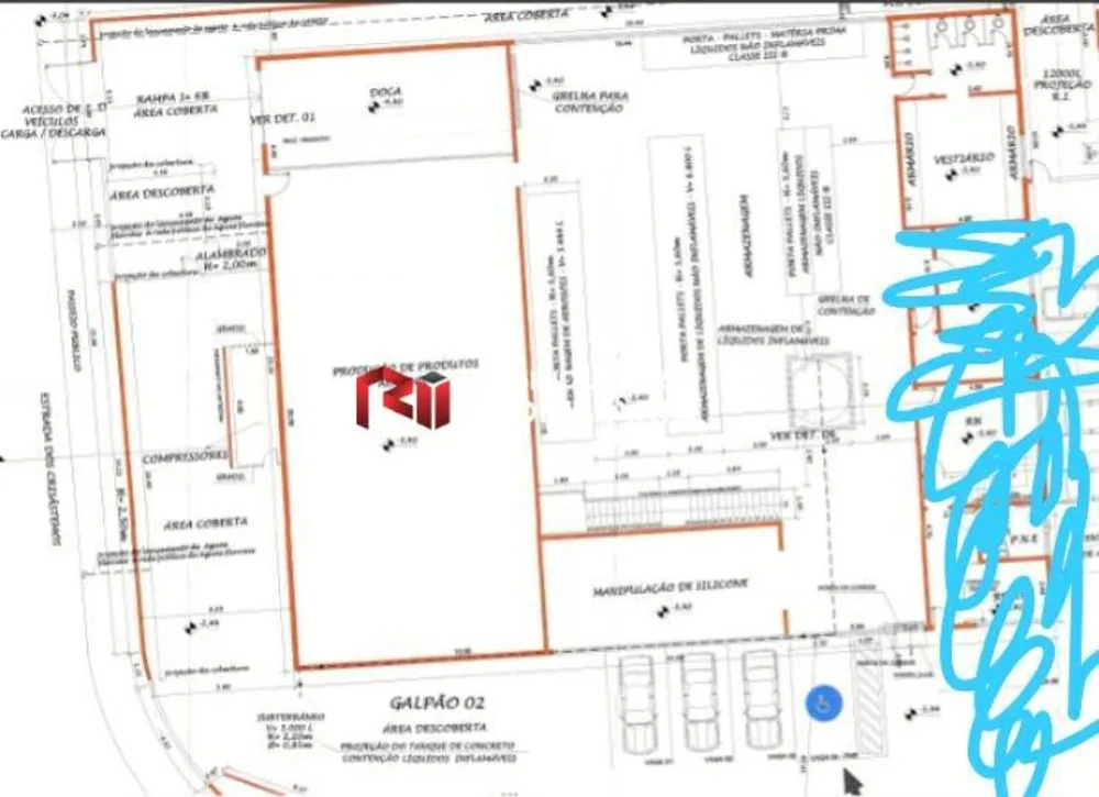 Depósito-Galpão, 1674 m² - Foto 6