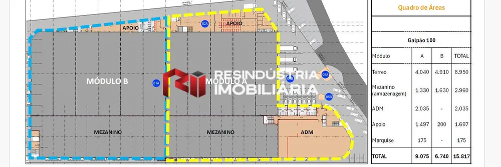 Depósito-Galpão, 6740 m² - Foto 11
