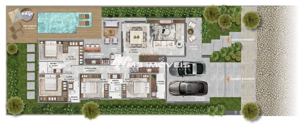 Casa, 4 quartos, 274 m² - Foto 1