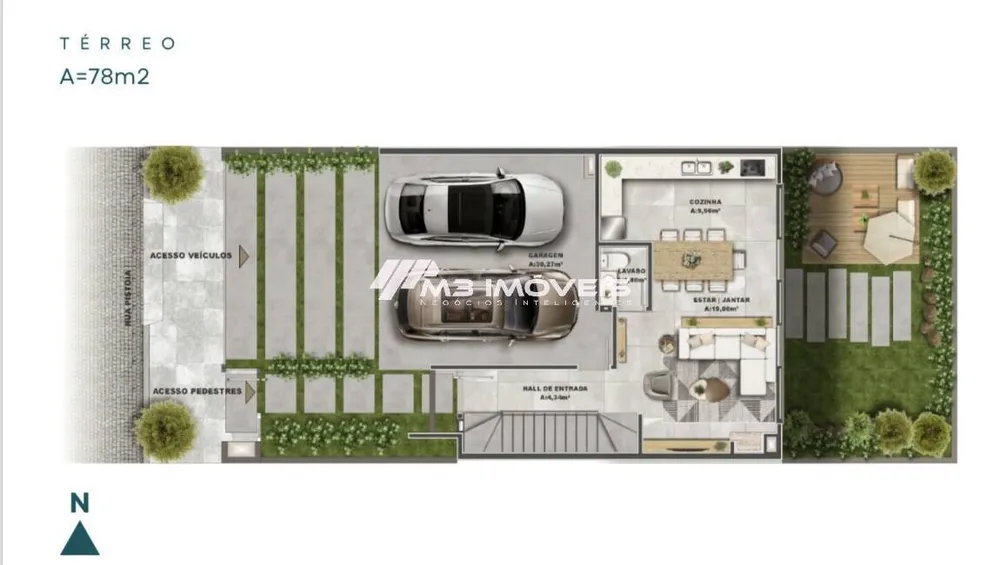Sobrado, 3 quartos, 207 m² - Foto 4