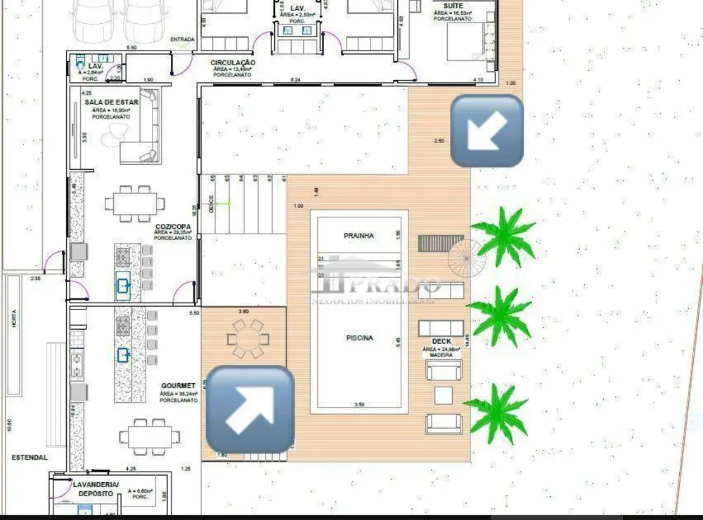 Chácara, 2342 m² - Foto 3