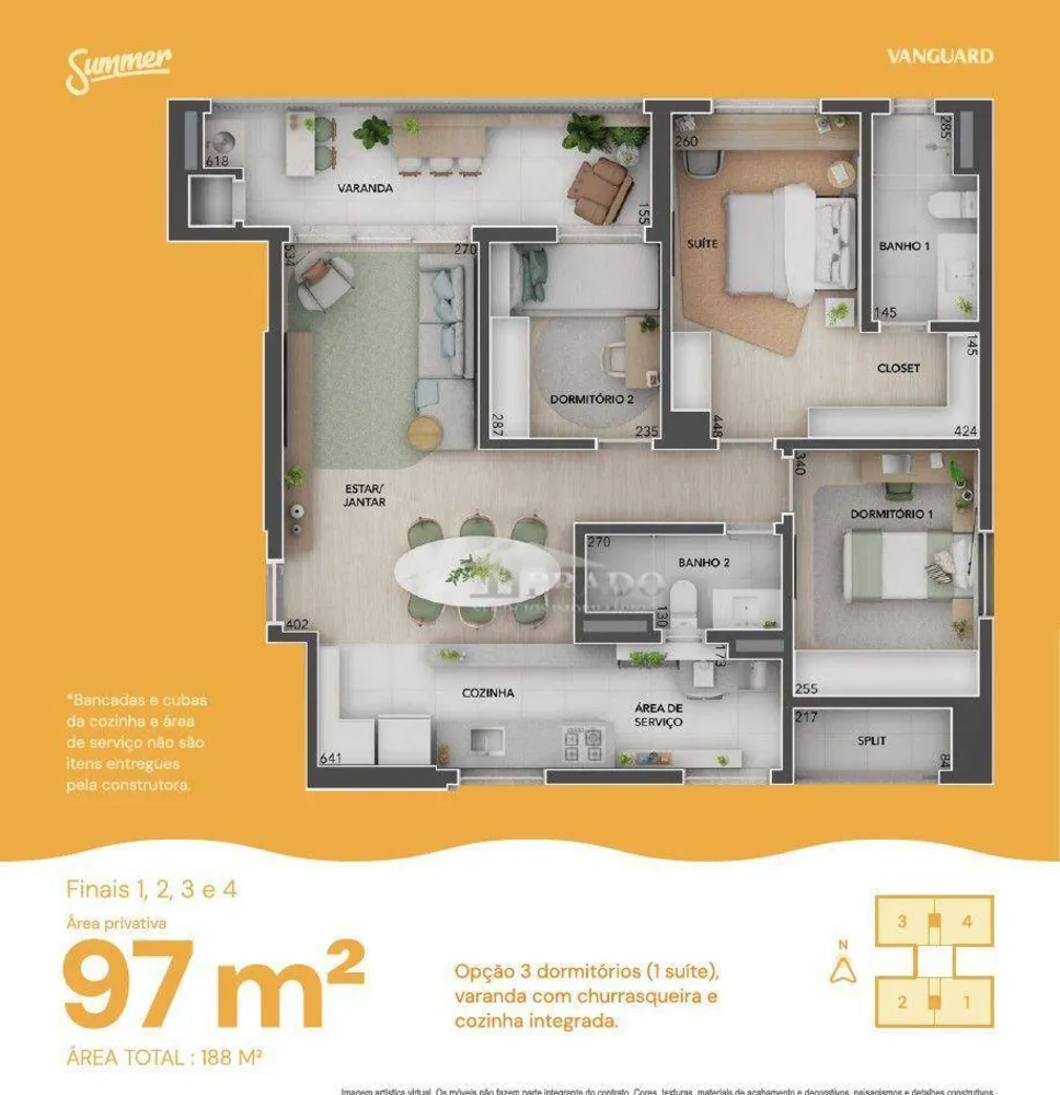 Apartamento, 3 quartos, 80 m² - Foto 8