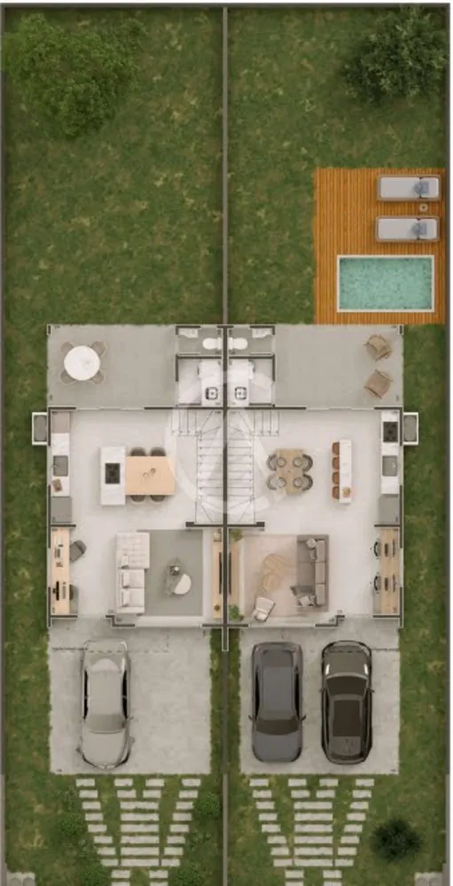 Casa, 3 quartos, 129 m² - Foto 2
