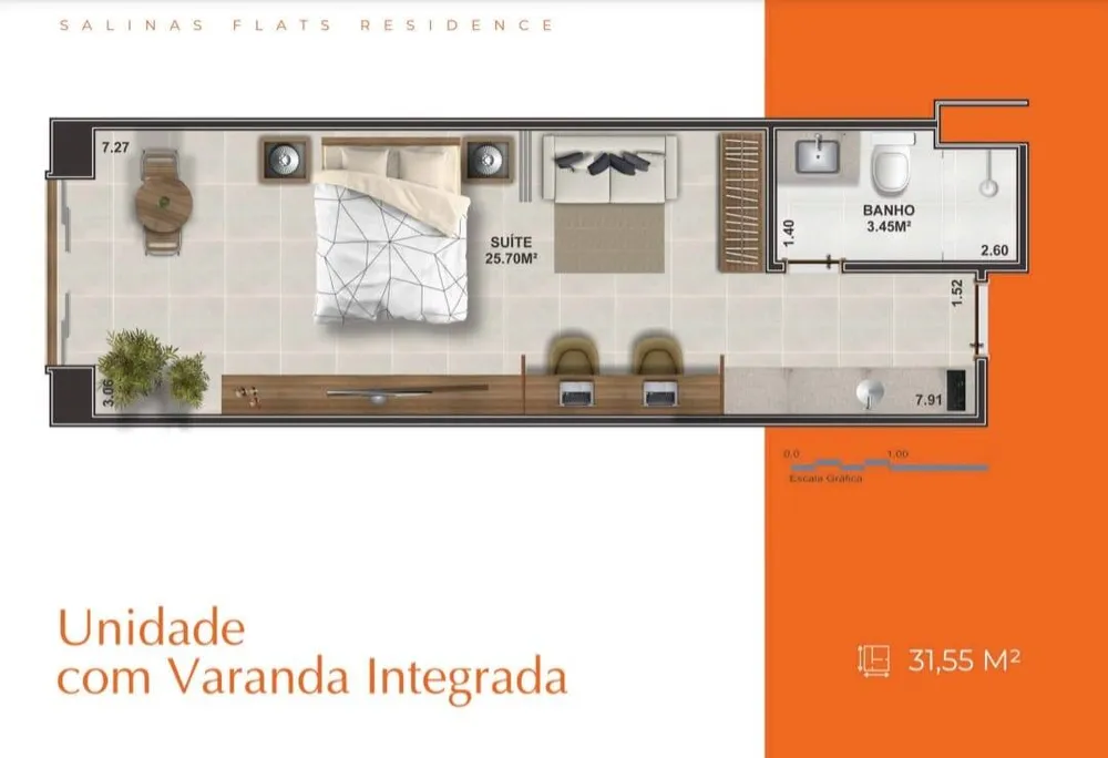 Apartamento, 1 quarto, 26 m² - Foto 30