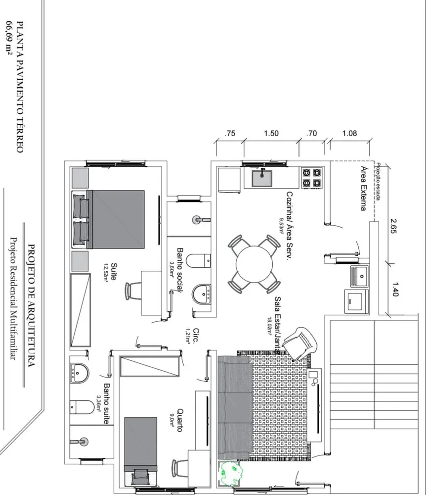 Apartamento, 2 quartos, 68 m² - Foto 5