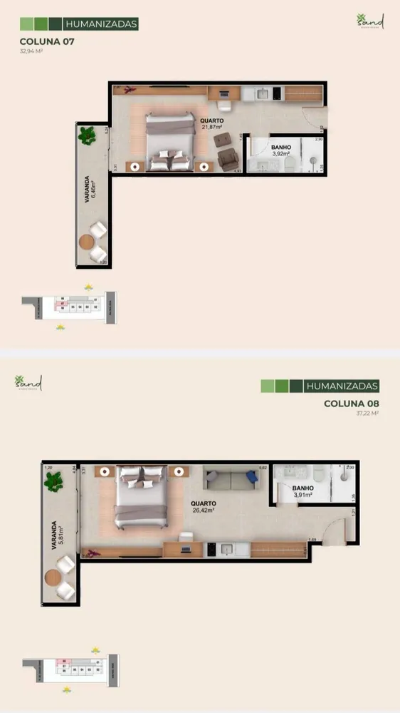 Apartamento, 1 quarto, 37 m² - Foto 12