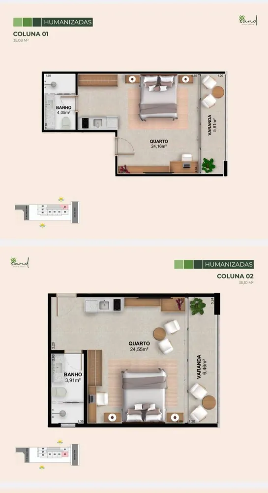 Apartamento, 1 quarto, 37 m² - Foto 10